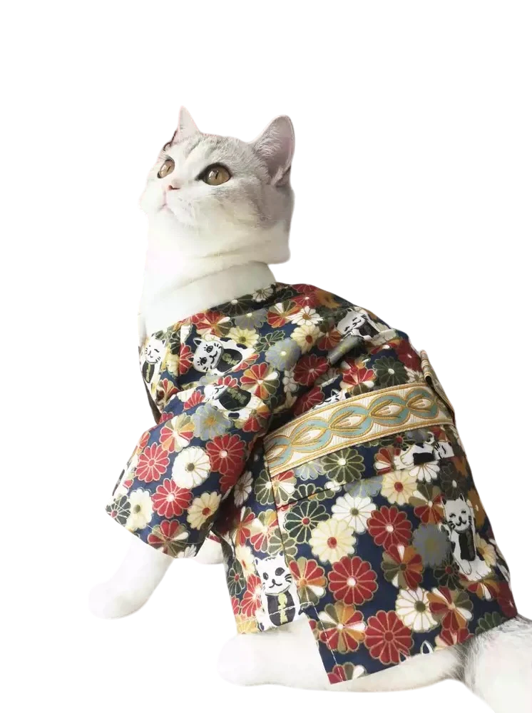 Pawfect Kimono Couture Timeless Elegance