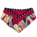 Load image into Gallery viewer, Japanese Kimono Pet Bandana with Decorative Tassels
