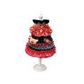 Load image into Gallery viewer, Holiday Charm Velvet Pet Dress
