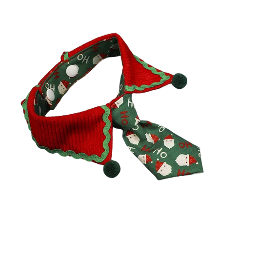 Festive Christmas Pet Collar Tie