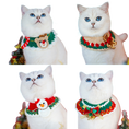 Load image into Gallery viewer, Christmas Crochet Pet Collars
