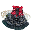 Load image into Gallery viewer, Crimson Rose Victorian Pet Dress
