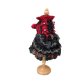 Load image into Gallery viewer, Crimson Rose Victorian Pet Dress
