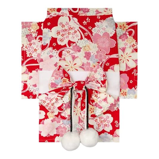 Blossom Charm Elegant Pet Kimono