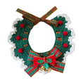 Load image into Gallery viewer, Christmas Crochet Pet Collars
