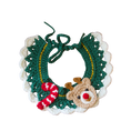 Load image into Gallery viewer, Christmas Crochet Pet Collars
