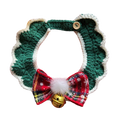 Load image into Gallery viewer, Christmas Crochet Pet Collars
