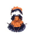 Load image into Gallery viewer, Spooky Chic Pumpkin Halloween Pet Dress
