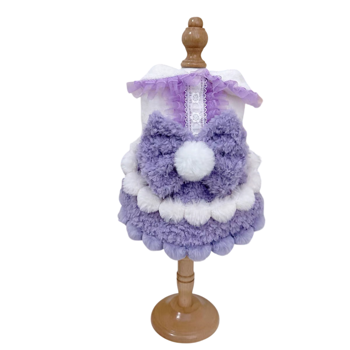 Plush Lavender Dream Pet Dress